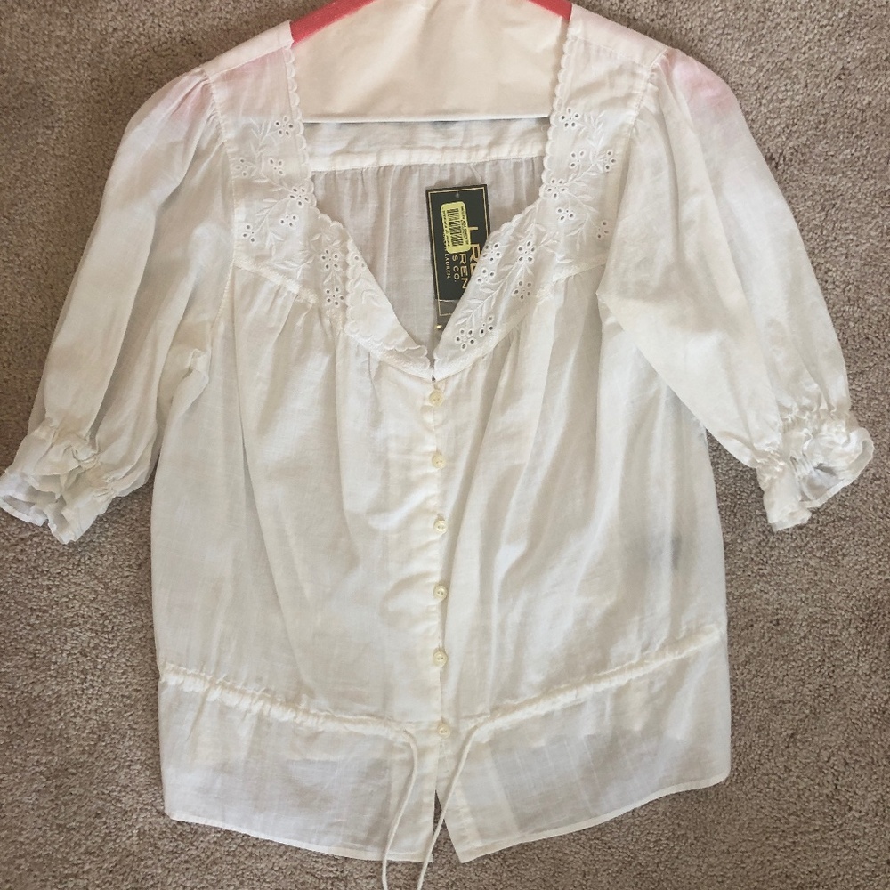 Ralph Lauren White Blouse